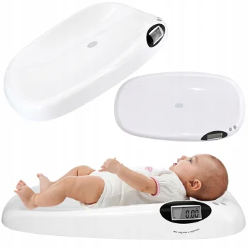 Electronic Baby Scale up to 20 kg with LCD Display, White