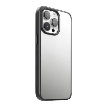 Joyroom JR-15Q2 apsauginis dėklas iPhone 15 Pro, matinis juodas