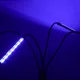 LED lempa augalams auginti ant stovo, 4 lanksčios šakos, 80 LED