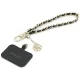 Guess Universal Hand Strap Saffiano Chain 4G Charm riešo dirželis, juodas