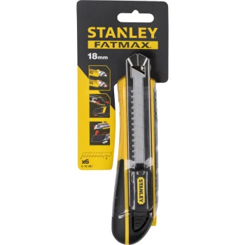 Segmentinis peilis Stanley FatMax su geležčių dėtuve 18 mm