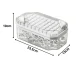 Ice Cube Tray with Bin and Scoop, 50 Cubes