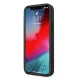 Mercedes dėklas iPhone 12 Pro Max telefonui Perforated Area, juodas