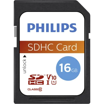 „Philips“ SDHC atminties kortelė 16 GB Class 10 UHS-I U1