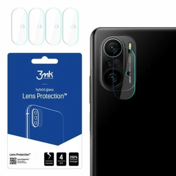 Apsauginis kameros stiklas 3mk Lens Protection, skirtas Xiaomi POCO F3 5G