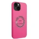 Karl Lagerfeld Silicone RSG dėklas iPhone 14 Plus telefonui (Rožinis)