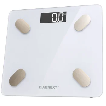 Elektroninės vonios svarstyklės, iki 180 kg, baltos