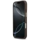 Guess Peony Hot Stamp MagSafe dėklas iPhone 17 telefonui, rudas