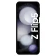 KALEBOL skysto silikono ir PC dėklas Samsung Galaxy Z Flip 5, juodas