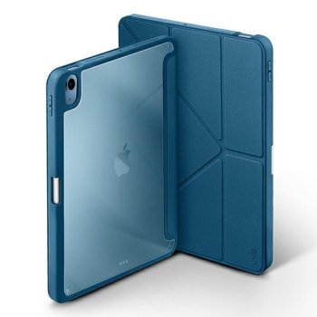 Atverčiamas dėklas Uniq Moven, skirtas iPad Air 10.9 (2022/2020), mėlynas