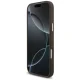 Guess 4G Triangle Logo MagSafe dėklas iPhone 17 / 18 Pro Max, rudas