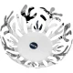 Alessi Mediterraneo vaisinė ESI01/25, 25 cm, sidabrinė