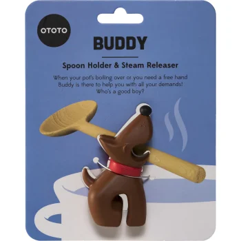 Šaukšto laikiklis ir garų išleidiklis OTOTO Buddy, rudas