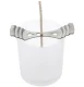 Metal Candle Wick Centering Tool Holder, Silver