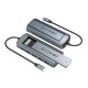 USB šakotuvas Blitzwolf BW-Neo TH13 6-in-1, sidabrinis