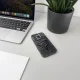 MagSafe dėklas iPhone 16e / 17e Glitter Case, juodas