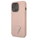 Guess Saffiano Triangle dėklas Apple iPhone 13 Pro / 13, Pink