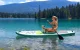Pripučiama irklentė FunWater SUPFW69A 3.35m, žalia/balta