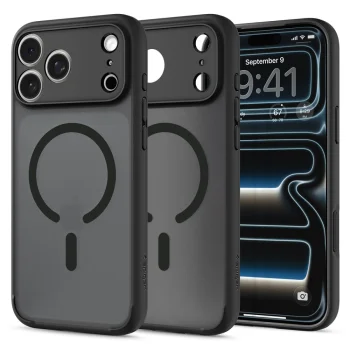 Dėklas Spigen Ultra Hybrid MagSafe telefonui iPhone 18 Pro Max / 17 Pro Max, frost black