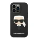 Karl Lagerfeld Silicone Karl\'s Head MagSafe dėklas iPhone 14 Pro Max, juodas