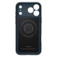 Spigen Thin Fit Mag dėklas, skirtas iPhone 17 Pro Max (Metal Slate)