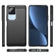 Dėklas Xiaomi Poco F4 5G Carbon Case, juodas