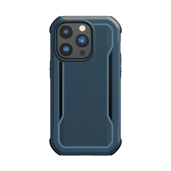 Raptic X-Doria Fort dėklas iPhone 14 Pro su MagSafe, mėlynas