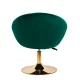 Kosmetologinė kėdė 4Rico QS-BL12G Velvet, žalia