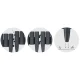 Sodo tvorelė Plonos PL-961, 2,2 m, pilka
