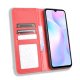 Atverčiamasis dėklas Xiaomi Redmi 9A, raudonas