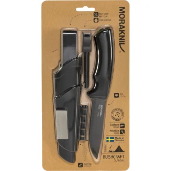 Morakniv Bushcraft Survival 11742 medžioklinis peilis, juodas
