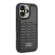 Audi Synthetic Leather MagSafe iPhone 16 Plus 6.7\" dėklas, juodas