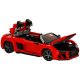 Rastar Audi R8 Spyder 1:14 konstruktorius (1440 dalių), raudonas