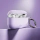 Puro Icon AirPods Pro 3 dėklas su karabinu, violetinis