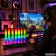 RGB LED stalo lempa Ekvalaizeris su pulteliu ir programėle (USB)