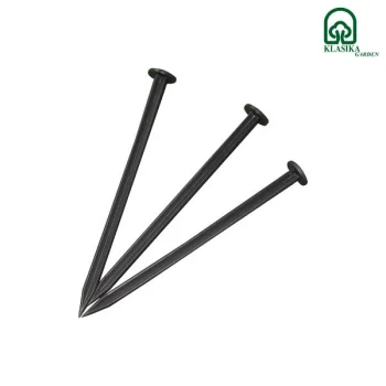 Plastikiniai kuoliukai vejos borteliams 25 cm, 50 vnt.