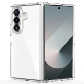 Tech-Protect FlexAir Hybrid Case for Samsung Galaxy Z Fold 7, Transparent