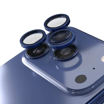 Etteri kameros apsauginis stiklas iPhone 17 Pro / 17 Pro Max, mėlynas