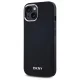 DKNY dėklas iPhone 14 su MagSafe, Plain Logo, juodas