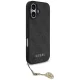 Guess 4G Charms Collection MagSafe dėklas telefonui iPhone 17, juodas