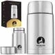 MOUNTAIN GOAT maisto termosas 1L, sidabrinis