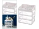 Cosmetics and Jewelry Organizer with Drawers XXL, White