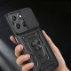 Dėklas Tech-Protect CamShield Pro telefonui Motorola Moto G67 / G77, juodas