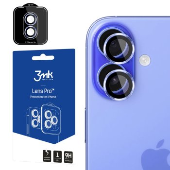 3Mk Protection iPhone 17 Lens Protection Pro Tempered Glass, Blue