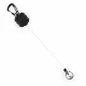 Heavy Duty Retractable Keychain with 82cm Cord 2 Pieces