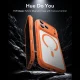 ESR Classic Hybrid MagSafe dėklas telefonui iPhone 18 Pro / 17 Pro, oranžinis