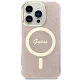 Guess dėklas iPhone 14 Pro su MagSafe, rožinis
