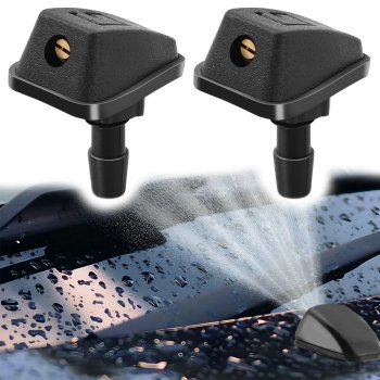 Universal Mist Windshield Washer Nozzles Kit, Adjustable Sprayers