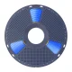 Sunlu PLA+ Silk 3D spausdintuvo plastikas, mėlynas