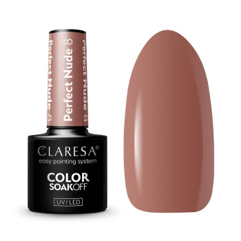 Claresa Perfect Nude 8 Hybrid Gel Polish, 5g